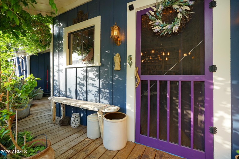 Front door / Deck area