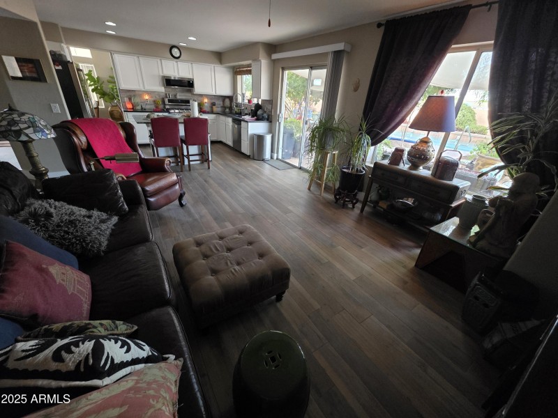 Family Room To Kitchen