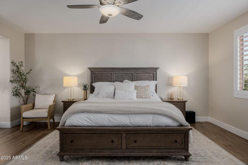 master bedroom with sitting room