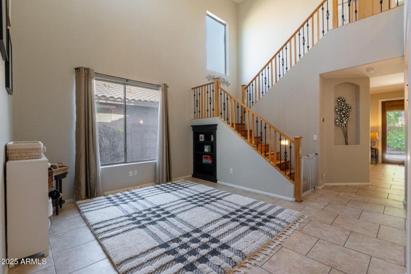 Formal entry living room