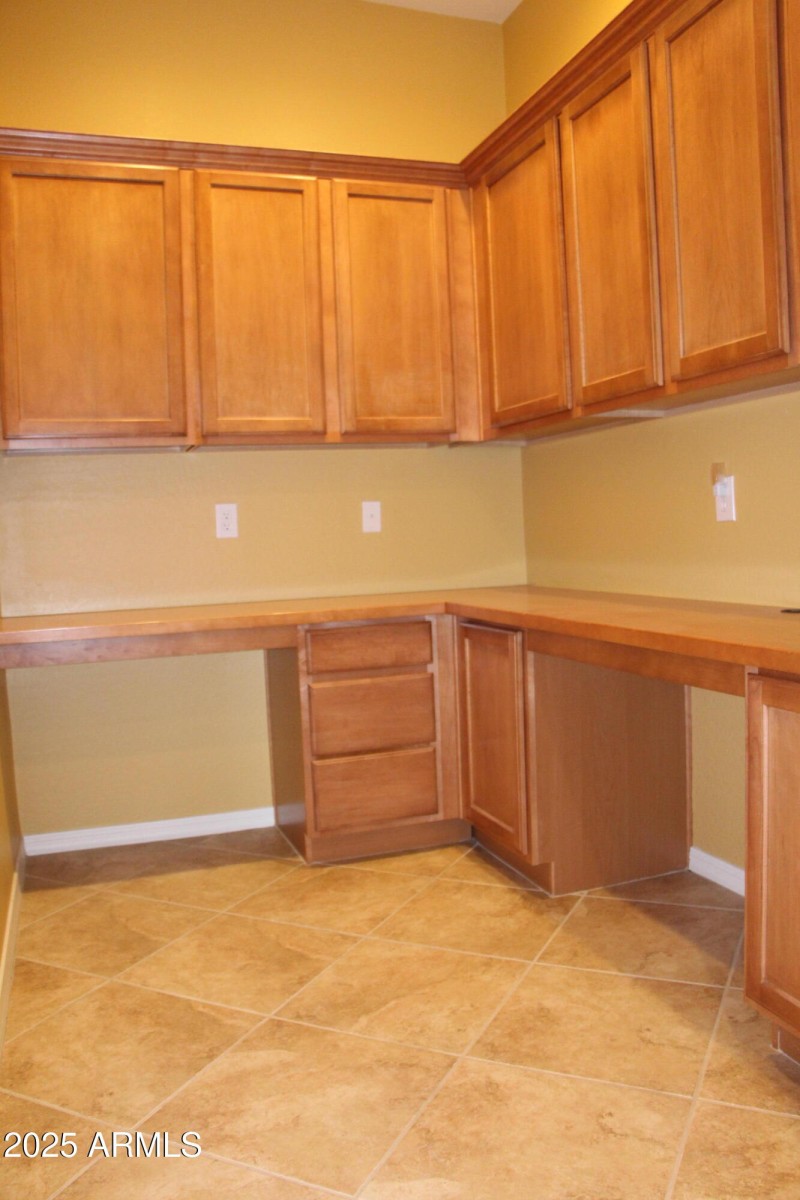 Built-In Hall Desk/Cabinets