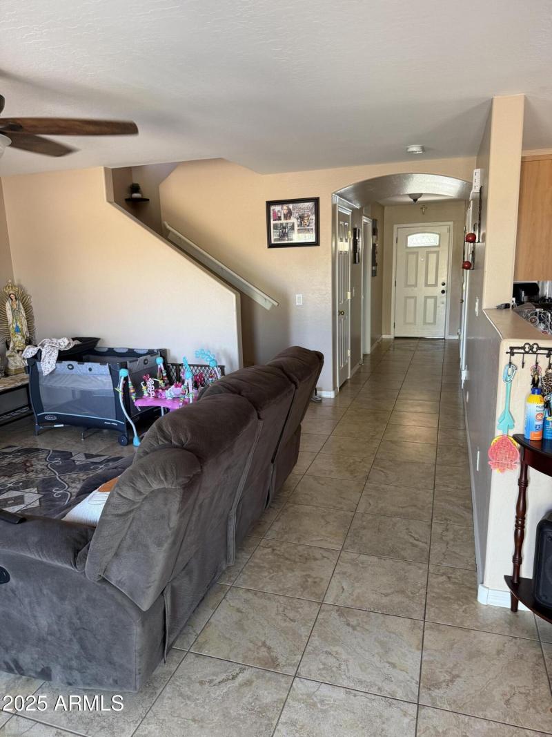 Main entrance walk way