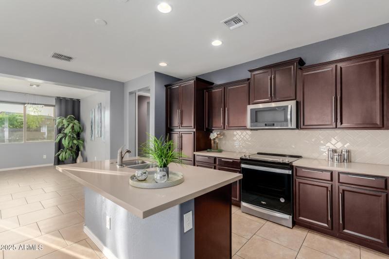 Designer touches throughout