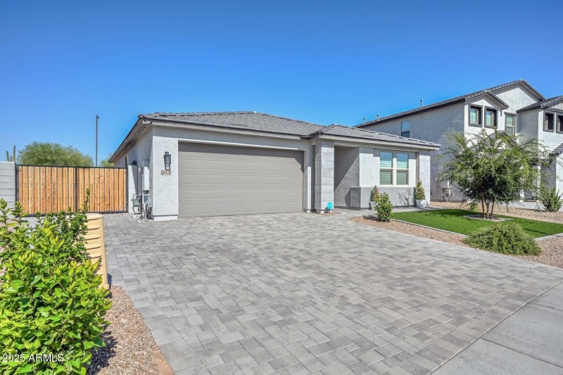 Wide RV Gate & Paved Drive