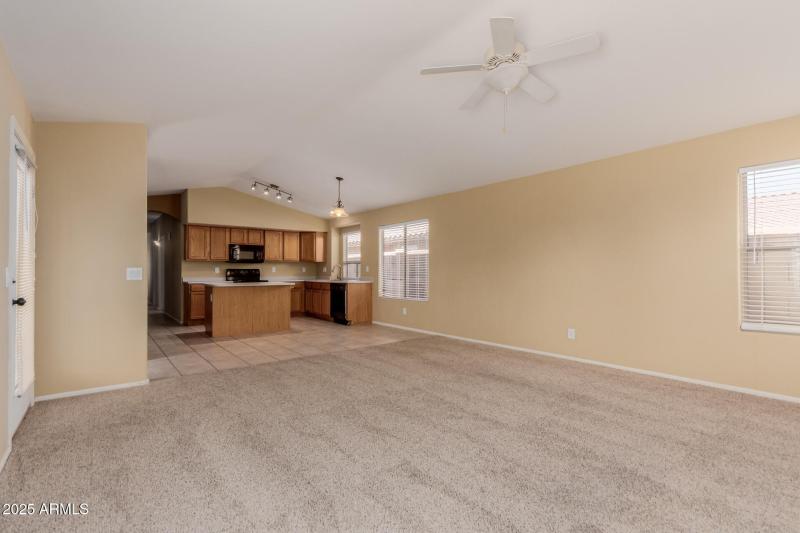 Family Room & Kitchen