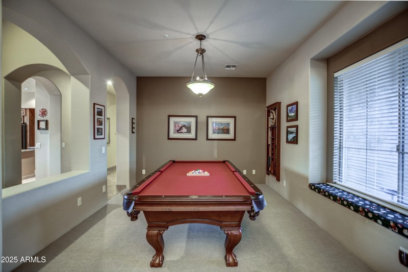 Dining room/pool room