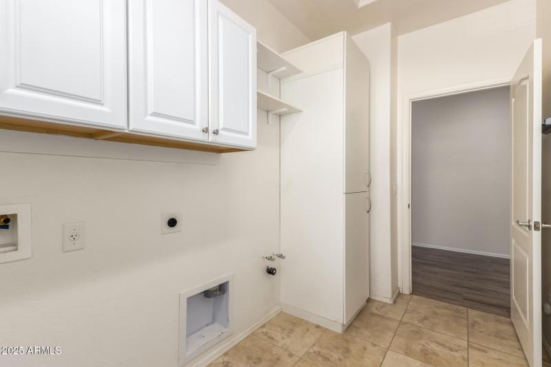 Laundry Room Pre-plumbed for Sink