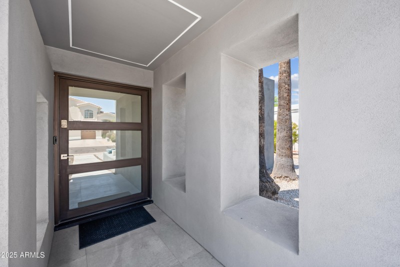 Custom Glass Front Door