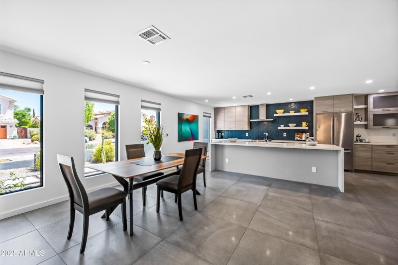 Dining Area to Kitchen