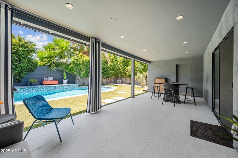 Rear Patio View Right