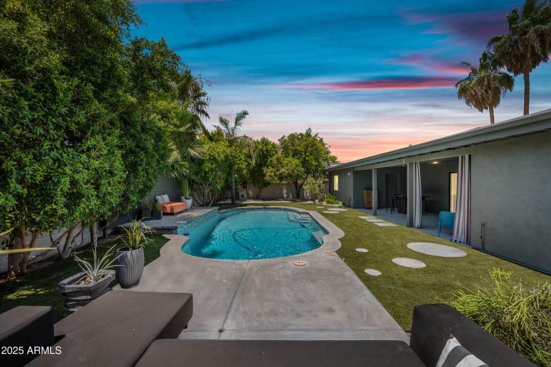 Sunset View from Lounge Area