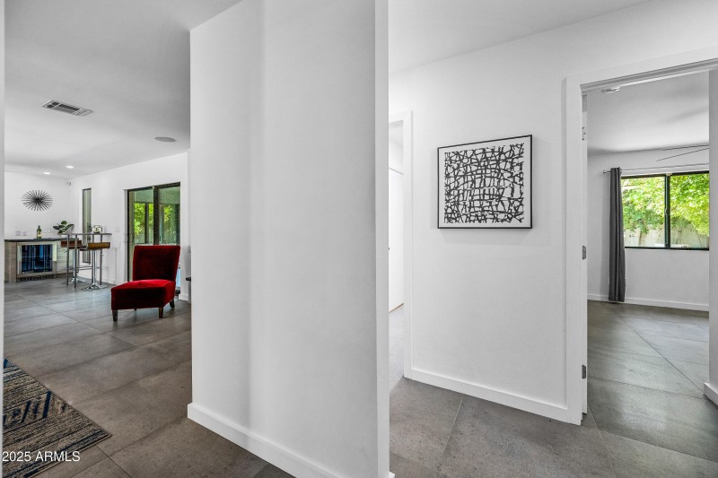 Guest Side Hall to Bdr 1 & Bathroom 2