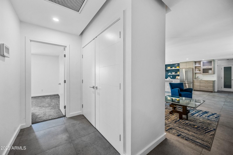 Hall to Bedroom 4 - Technology Closet