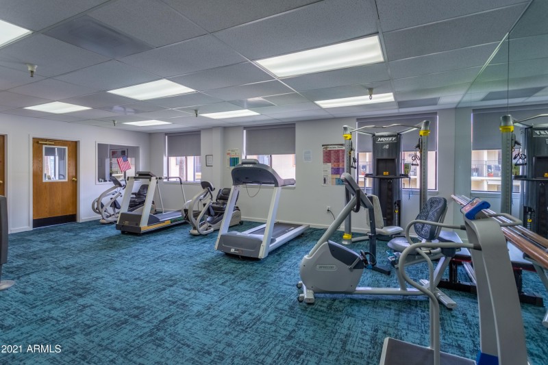 Fitness room