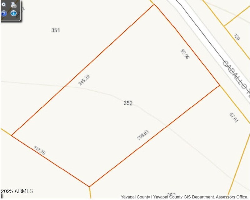 Lot 352 Boundaries & Dimensions