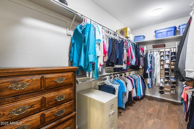 Master Walk-in closet