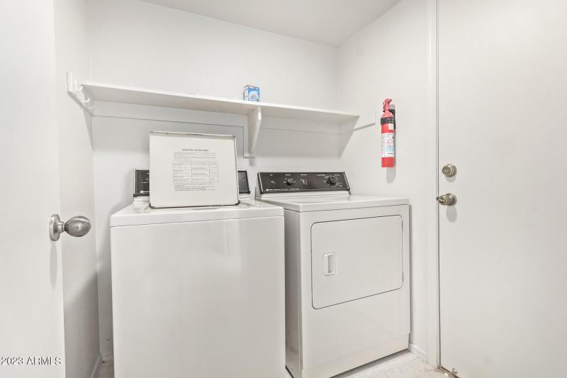 Indoor Laundry Room