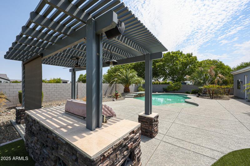 BBQ Grill (view from west)