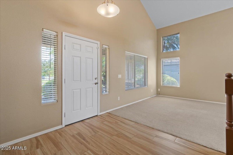 Step onto fresh tile flooring