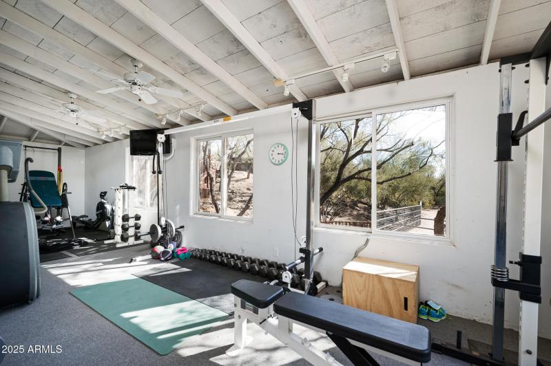 Attached Exercise Room