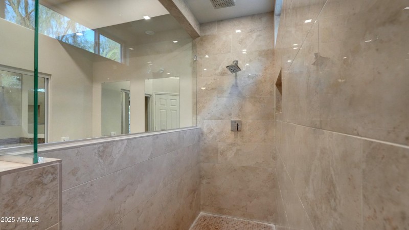 Upgraded shower