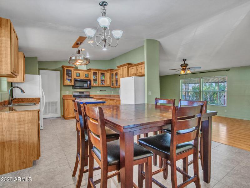 Dining area