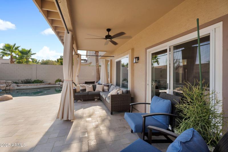 Covered Patio for Entertaining