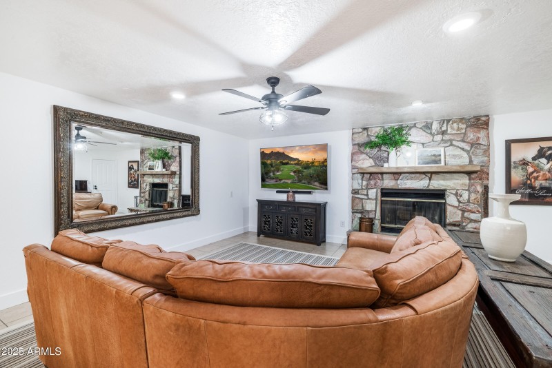 basement living room