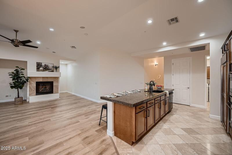 Kitchen Island - Living Room