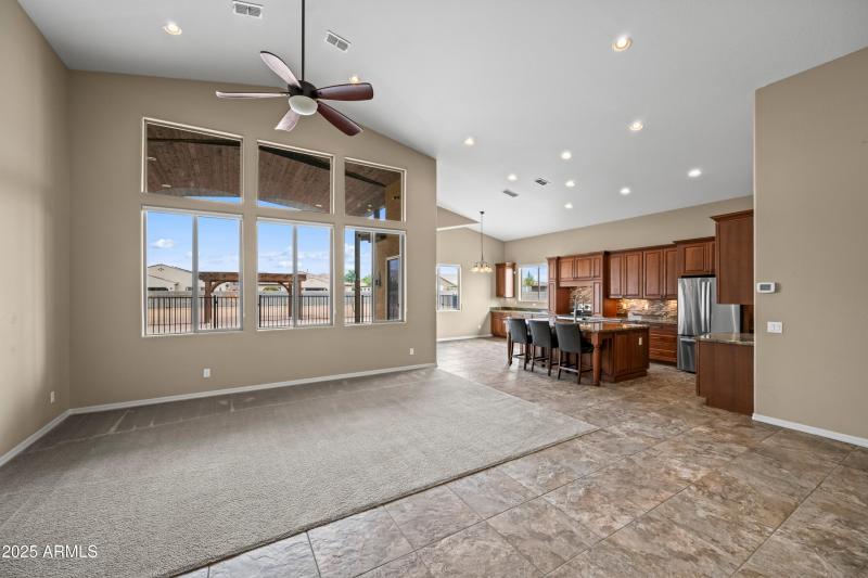 entering great room/kitchen