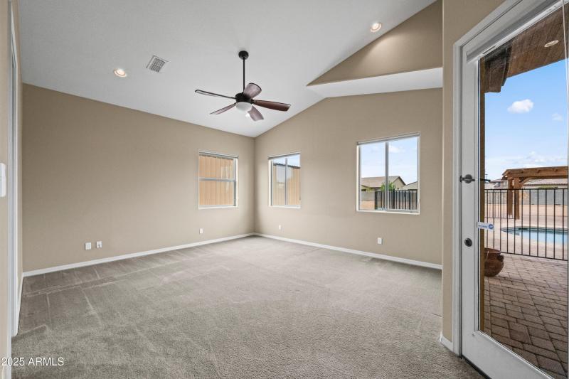 Entrance to primary bedroom