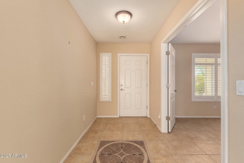 Front Foyer w/Inlayed Tile