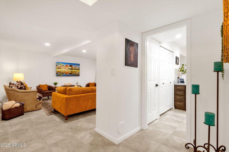 Downstairs View From Steps