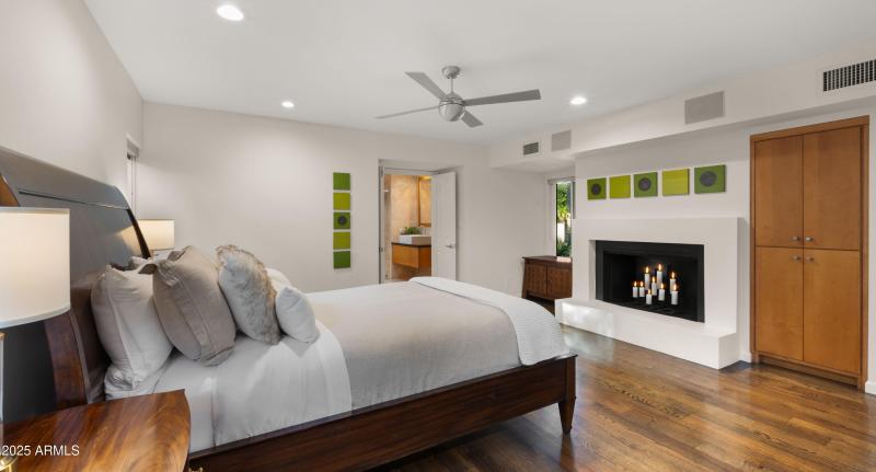 Amazing Fireplace in Primary Suite