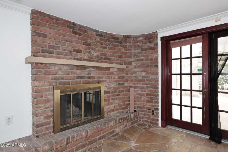 Family Room-Fireplace