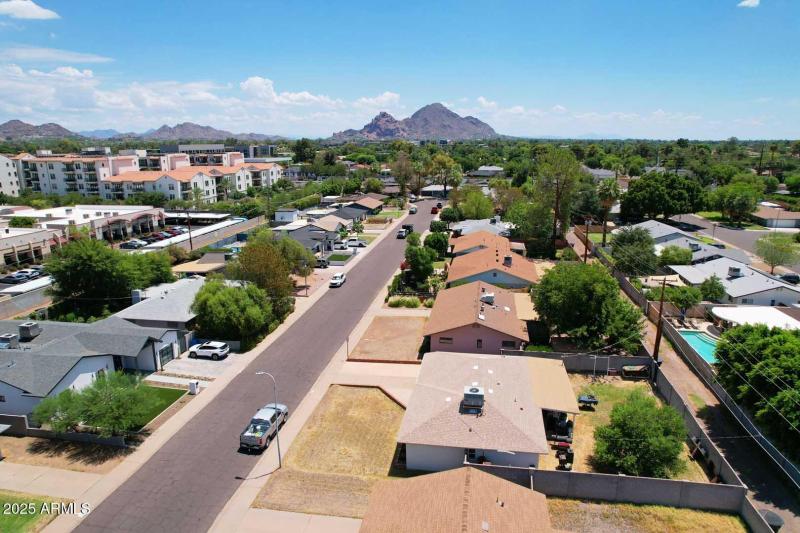 Aerial-Camelback Mountain View