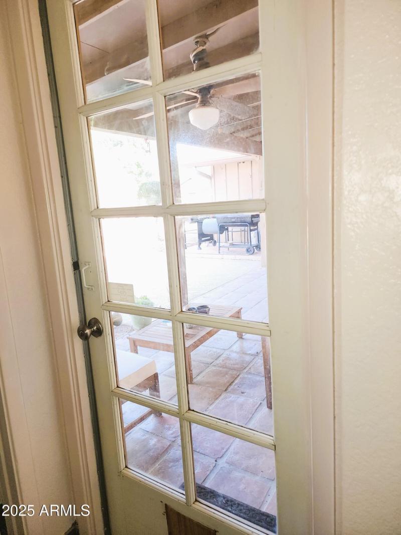 PATIO EXIT FROM HALL