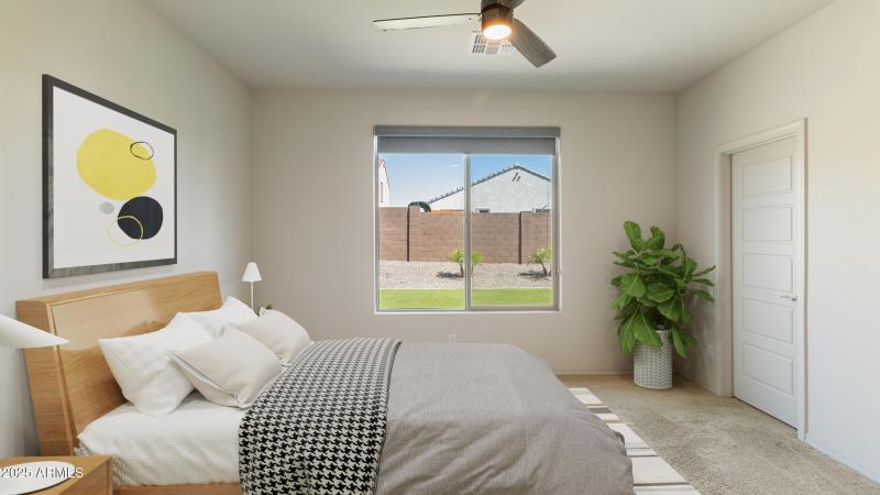 Primary Bedroom *Virtually Staged*