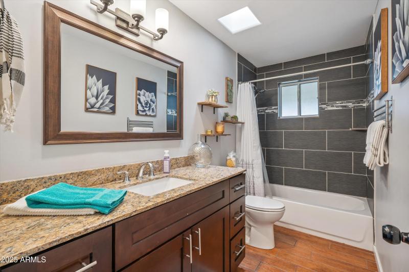 Guest Bathroom 1 with Skylight