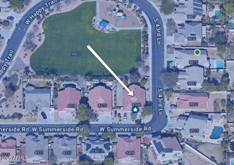 Aerial for Corner Lot - 4306 West Summer