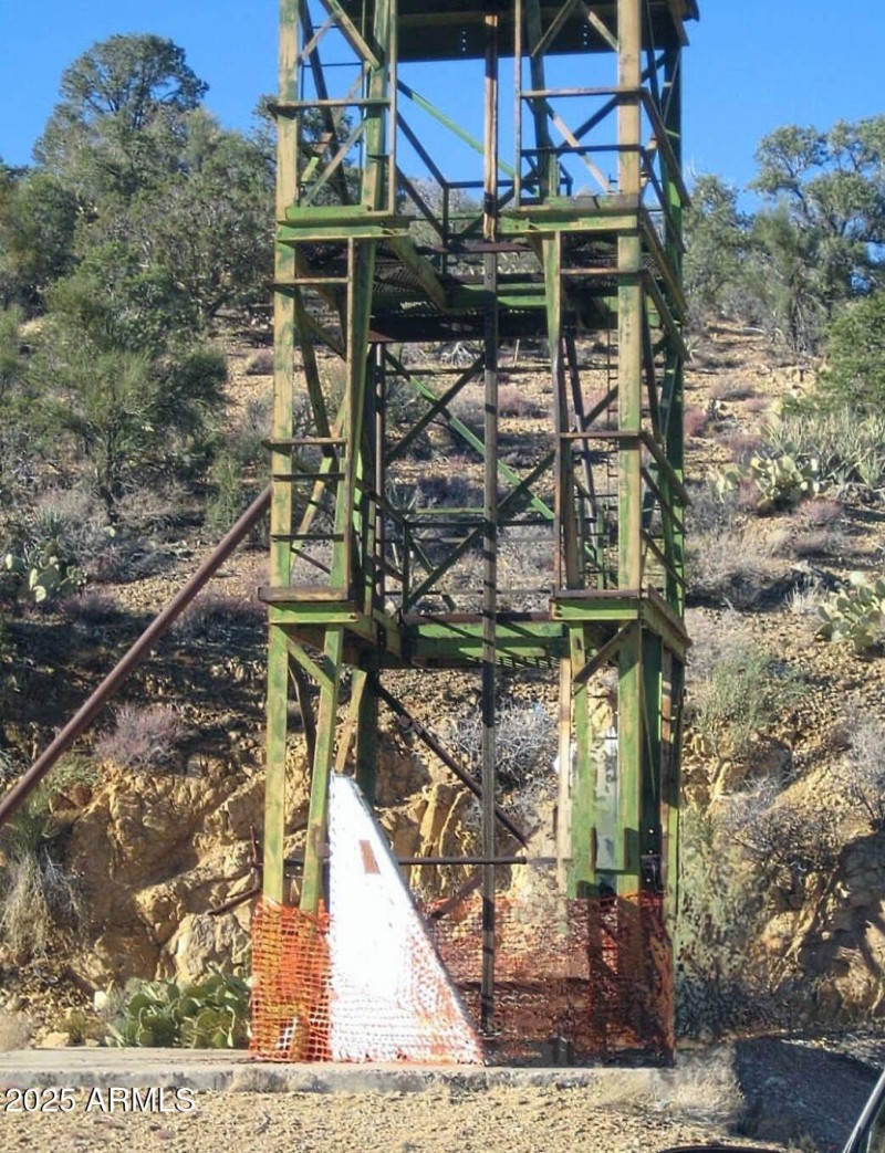Hackberry Mine Shaft Entrance