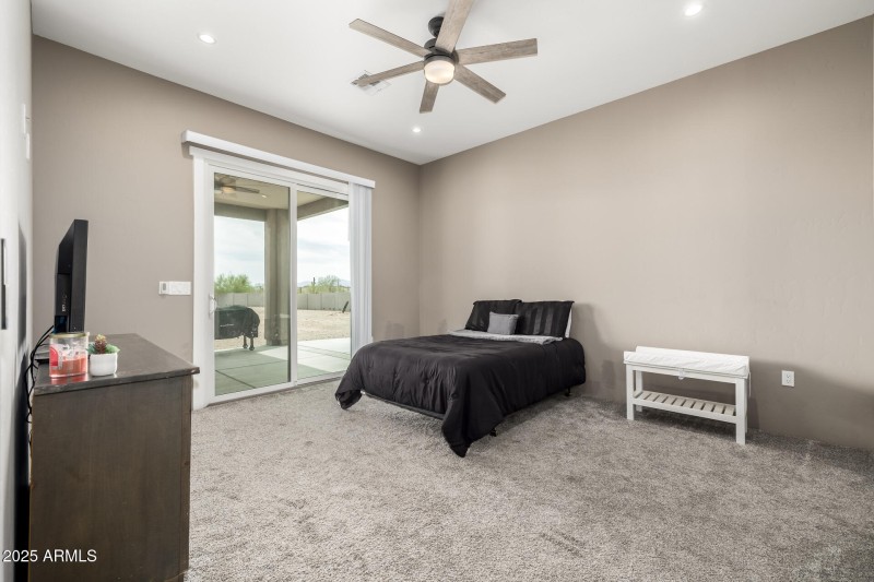 Jr. Suite with access to backyard
