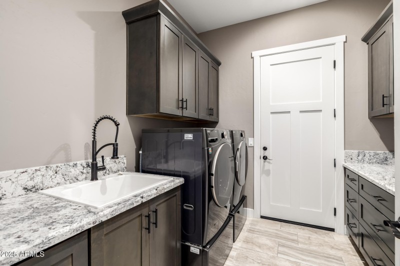 Laundry with access to Garage