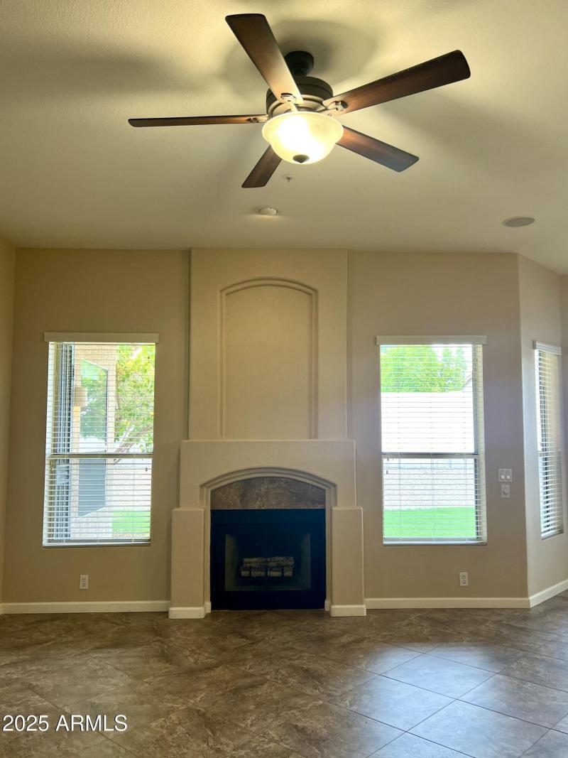 Wood Burning Fireplace