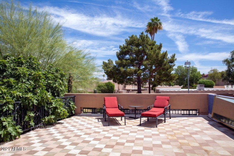 Deck off of Upstairs Bedrooom 2