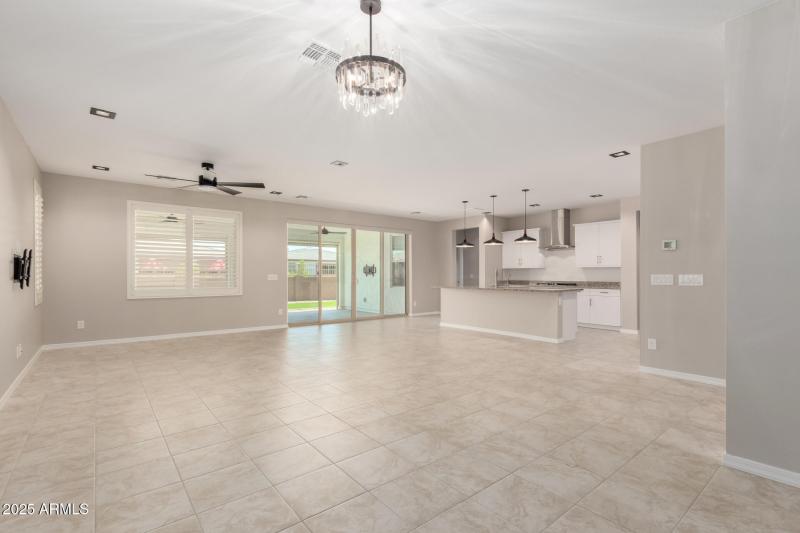 Dining/Family Room towards Kitchen