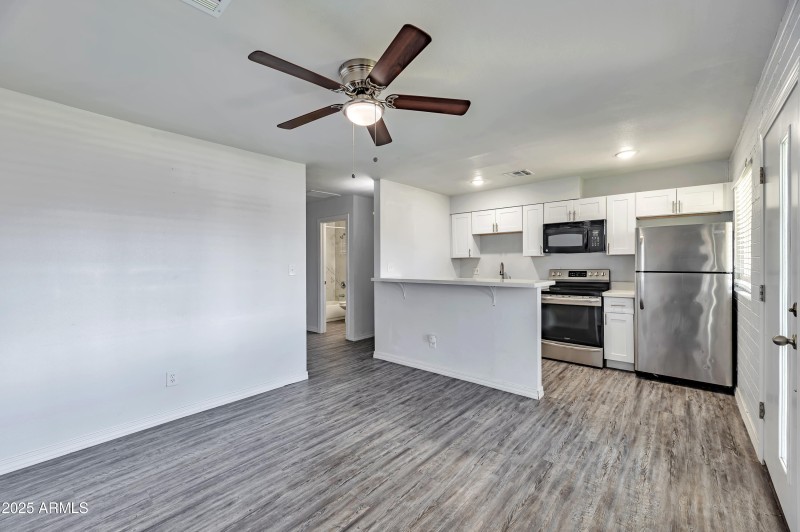 Unit 4 Kitchen/Living Room
