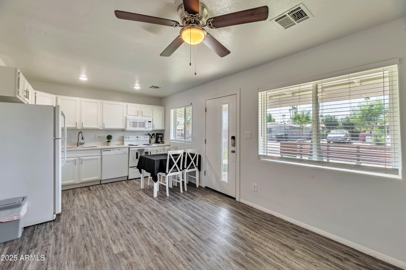 Unit 2 Kitchen/Living Space