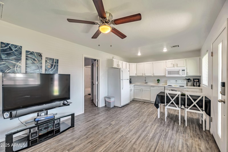 Unit 2 Kitchen/Living Space