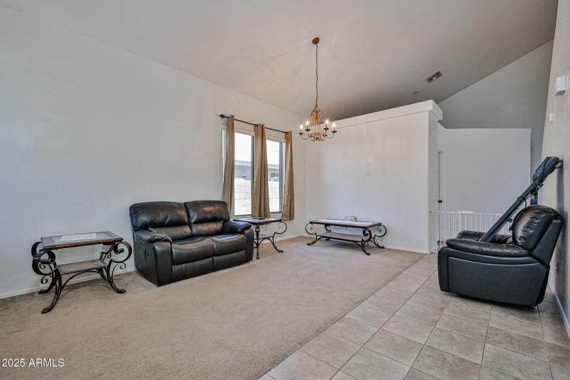 Living & formal dining